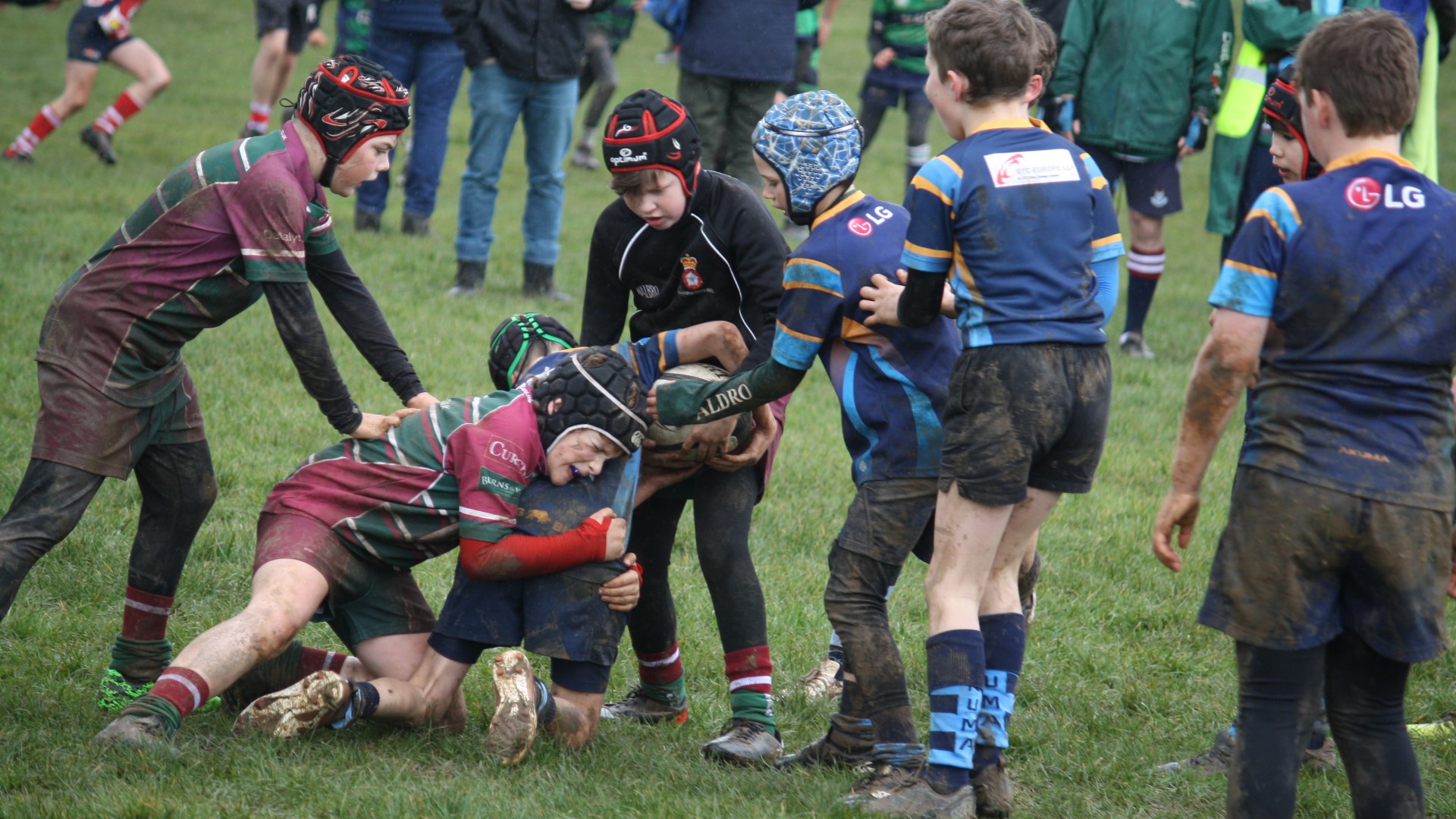 Image of Guildfordians RFC (GRFC) Minis Rugby team located on Stoke Park Guildford